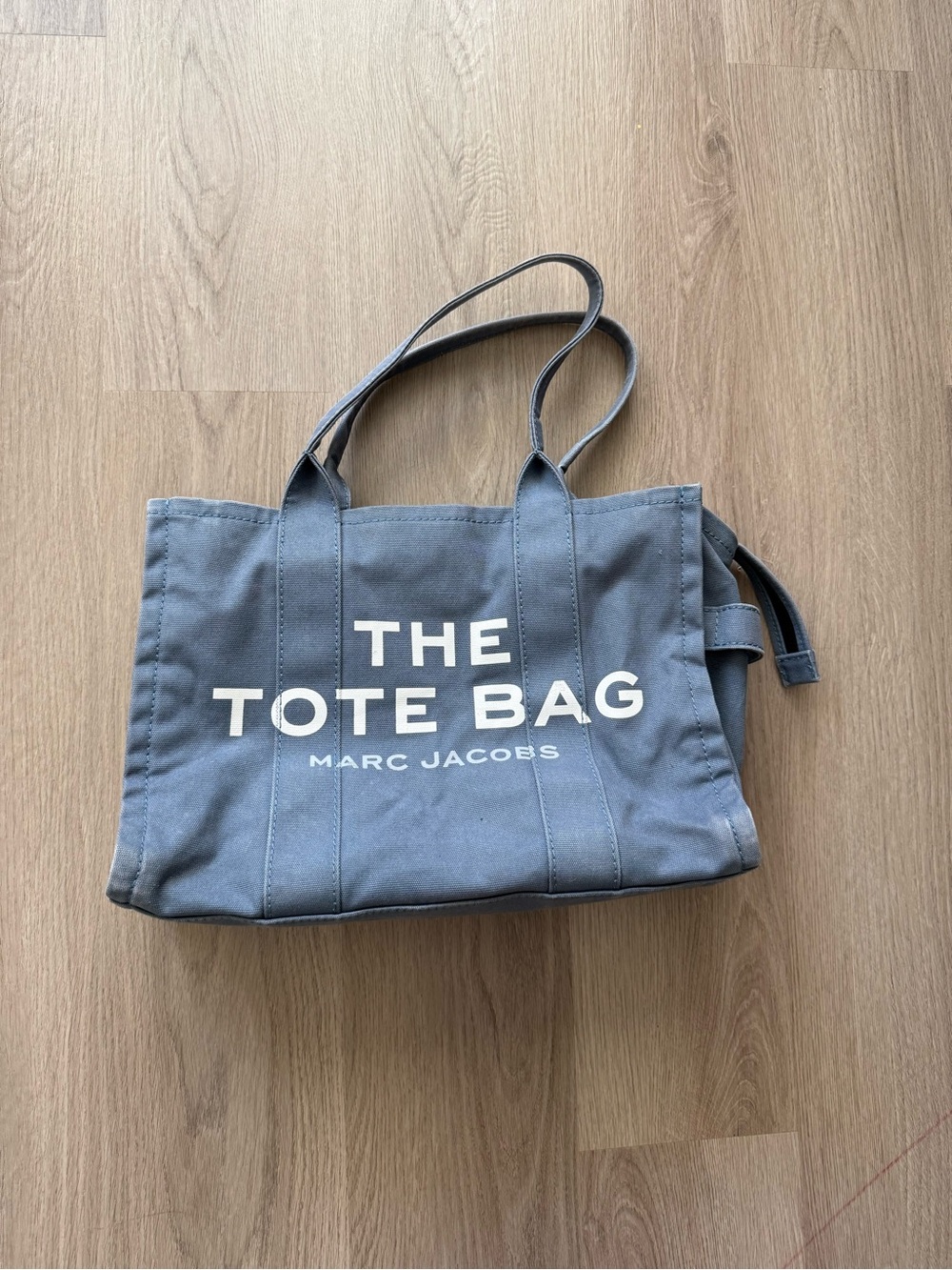 Marc Jacobs The Canvas Large Blue 'The Tote Bag' Womens Tote - Picture 2 of 6